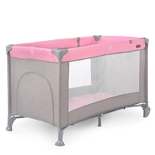 Детский манеж ME 1096 ACTIVE Pink Gray - El Camino